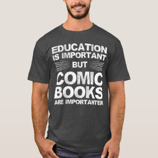 Cool seriebokstav konst för män kvinnor seriebok C T Shirt