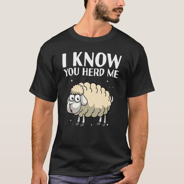 Cool Sheep For Men Women Lamb Animal  Herd Farmer  T Shirt (Framsida)