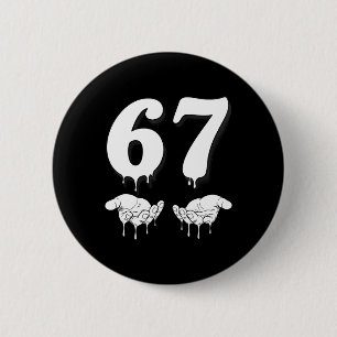 Cool Six Seven 6 7 Meme Gen Alpha Slang Kostym Ma Knapp