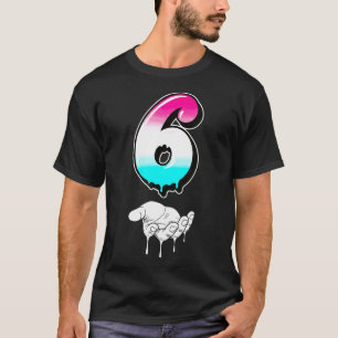Cool Six Seven 6 7 Meme Gen Alpha Slang Kostym Ma T Shirt