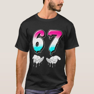 Cool Six Seven 6 7 Meme Gen Alpha Slang Kostym Ma T Shirt