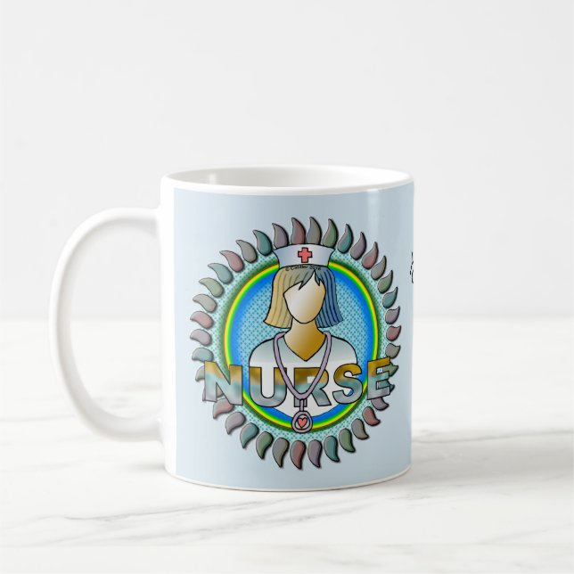 Cool sjuksköterska  kaffemugg (Vänster)