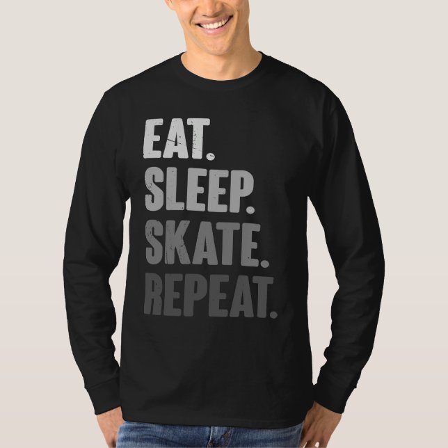 Cool Skateboarding  Skateboard Skateboarder Skater T Shirt (Framsida)