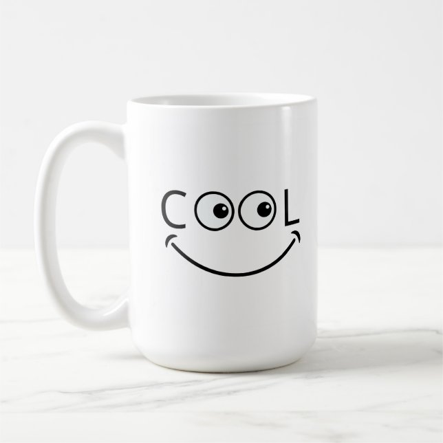 Cool Smiley Mug Kaffemugg (Vänster)