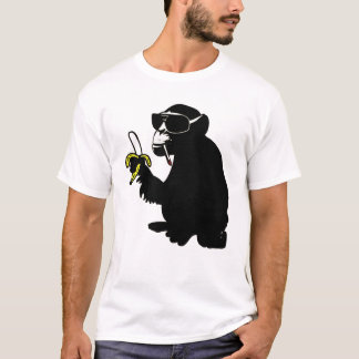 cool smoking monkey tee