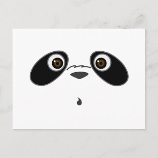 cool söt Panda illustrationsdesign av Kanjiz Vykort