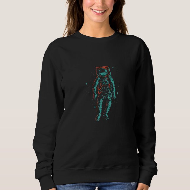 Cool Space Explorer Shuttle Astronaut Jorden  1 T Shirt (Framsida)