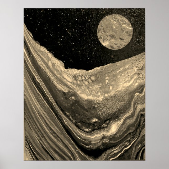 Cool space poster, sci-fi poster (Framsidan)