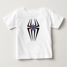 Cool Spider Grafisk Monogram Barn Anpassad T Shirt