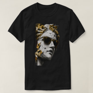 Cool staty med solglasögon – gammal visdom moderni t shirt