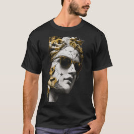 Cool staty med solglasögon – gammal visdom moderni t shirt