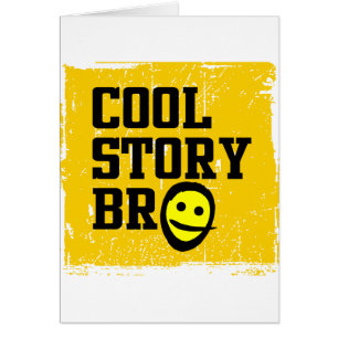Cool Story Bro Hälsningskort