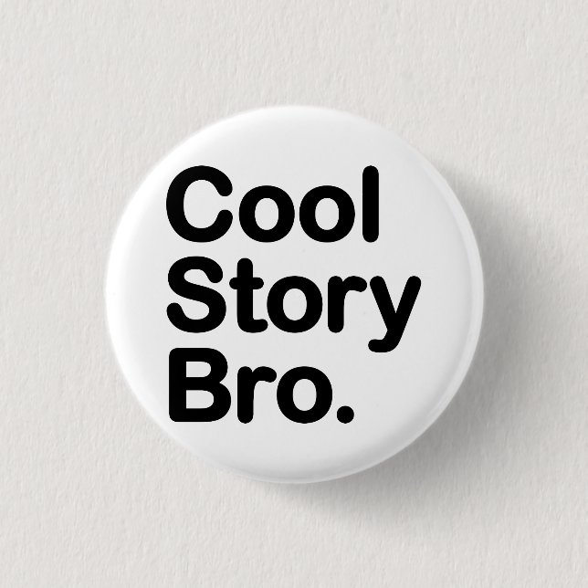 Cool Story Bro Knapp (Framsida)