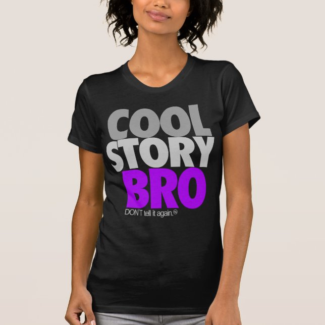 Cool Story Bro (Lila) Tröja (Framsida)