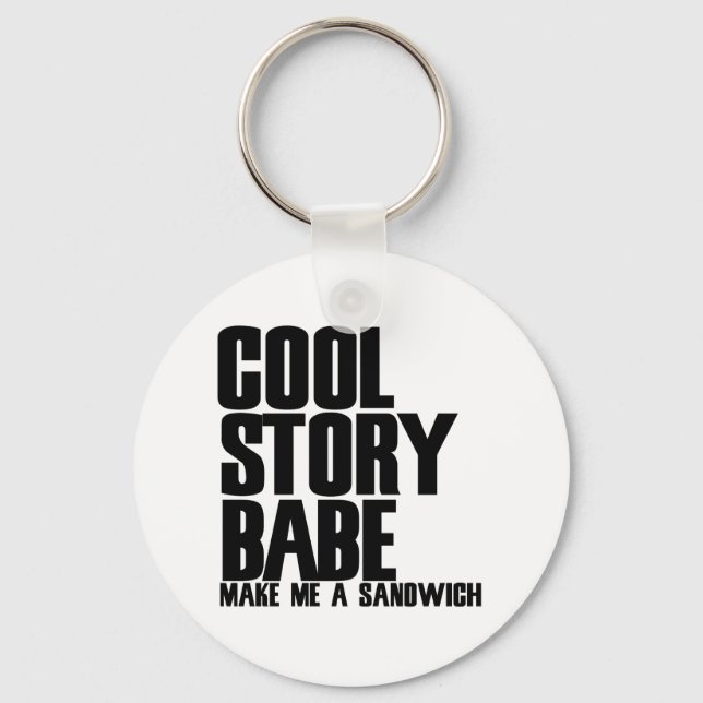 Cool Story Bro Parody Nyckelring (Framsida)