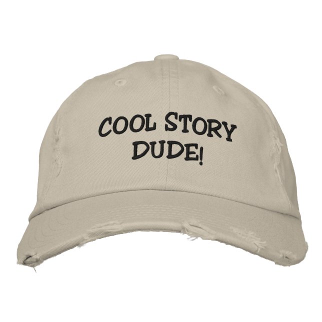 COOL STORY DUDE! BRODERAD KEPS (Framsida)