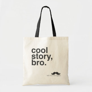 Cool Story. Tote Bag Tygkasse