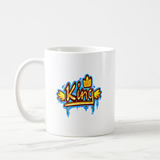 Cool Street Art Kaffemugg (Vänster)