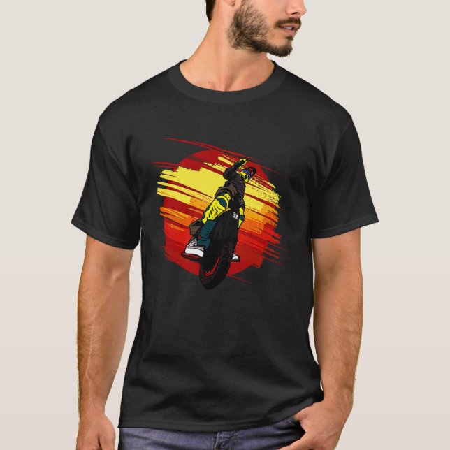 Cool Street Unicycle T Shirt (Framsida)