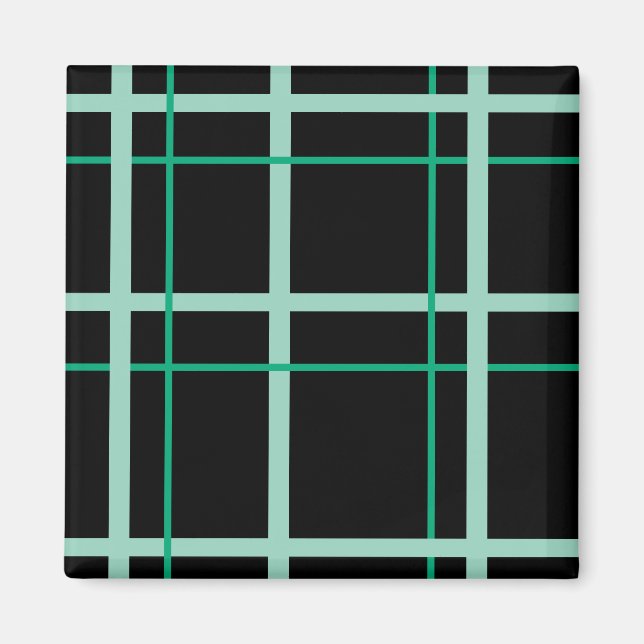 Cool Striped Pattern Magnet (Framsidan)