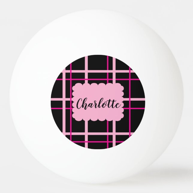 Cool Striped Pattern Pingisboll (Framsidan)