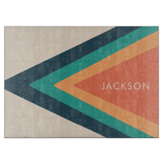 Cool Stylish Retro Stripes Personalized 