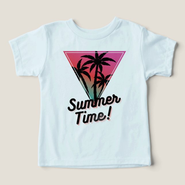Cool Summer Vibes Shirt T (Design Framsida)