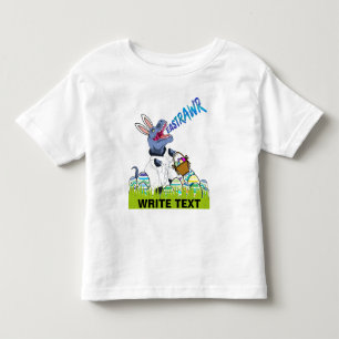 Cool T Rex påskkorg Dinosaur Barn Present Till Shirt