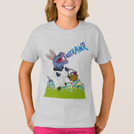 Cool T Rex påskkorg Dinosaurie Barn T-shirt Presen