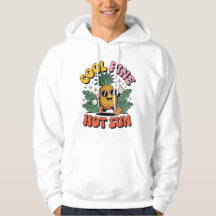 Cool Tall Hot Sol Retro Pineapple Sommar Vibes