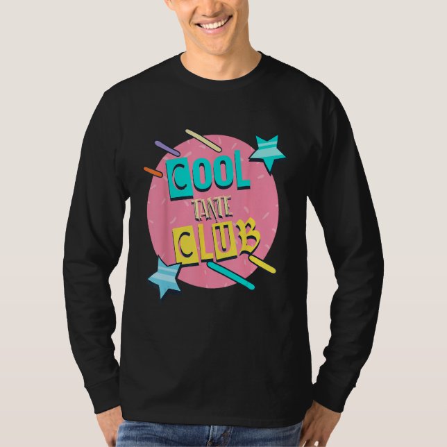 Cool Tante Club  Great Aunt Humor Grand Aunt Famil T Shirt (Framsida)