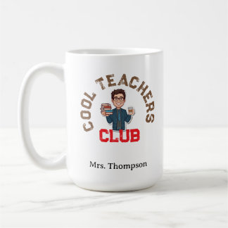 Cool Teachers CLUB Mugg Rolig Mugg för Lärare