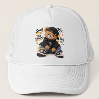Cool Teddy Bear Hatt | Liten Björn Stora Drömmar Keps