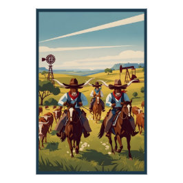 Cool Texas Perfect Poster