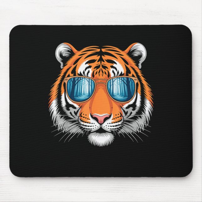 Cool Tiger Costume For Men Women Kids Pattern Tige Musmatta (Framsidan)
