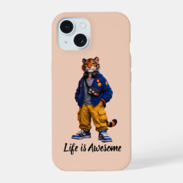 Cool Tiger i Streetwear Art - Urban Style Tiger