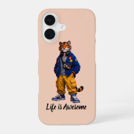 Cool Tiger i Streetwear Art - Urban Style Tiger