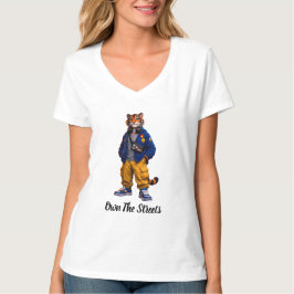 Cool Tiger i Streetwear Art - Urban Style Tiger T Shirt