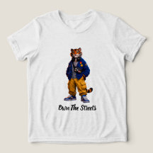 Cool Tiger i Streetwear Art - Urban Style Tiger