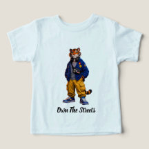 Cool Tiger i Streetwear Art - Urban Style Tiger