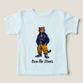 Cool Tiger i Streetwear Art - Urban Style Tiger T Shirt