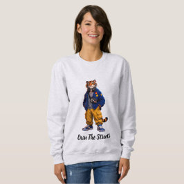 Cool Tiger i Streetwear Art - Urban Style Tiger T Shirt