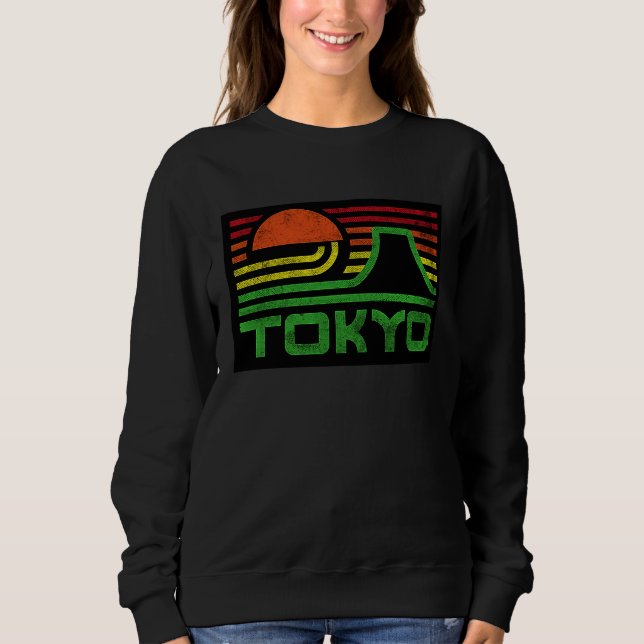 Cool Tokyo Japan Outfit Illustration Graphic Cool  T Shirt (Framsida)