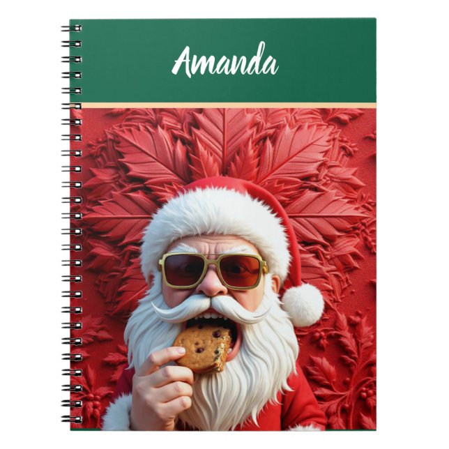 Cool Tomte Anteckningsbok (Framsidan)