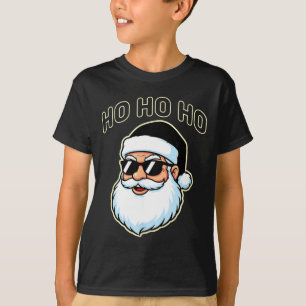 Cool tomte i svarta hatt solglasögon Grafik 2 T Shirt
