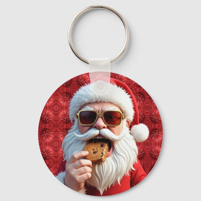Cool Tomte Nyckelring (Framsida)