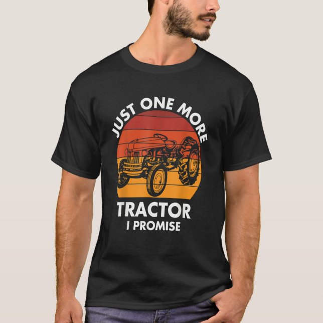 Cool Tractor For Men Women Farming Truck Farmer Tr T Shirt (Framsida)