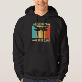 Cool Trollslända För Män Kvinnor Djur Insekt Drak Hoodie