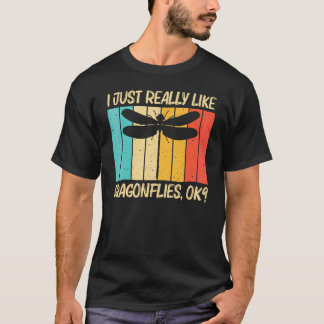 Cool Trollslända För Män Kvinnor Djur Insekt Drak T Shirt