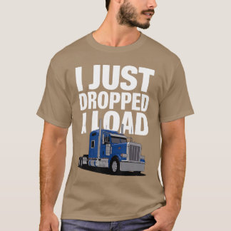 Cool Truck Driver Art for Men Women Big Rig Traile T Shirt